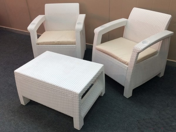 Комплект Yalta Balcony Set белый купить в Великих Луках
