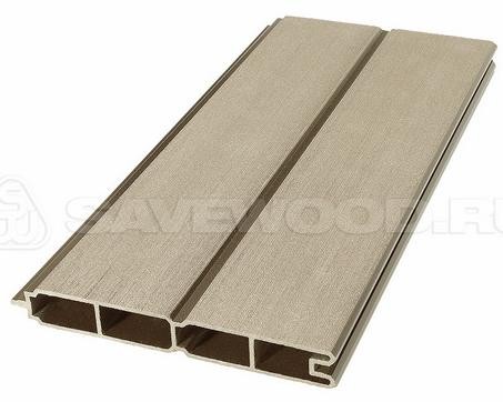 Заборный профиль из ДПК Savewood SW Agger матовый тик купить в Великих Луках