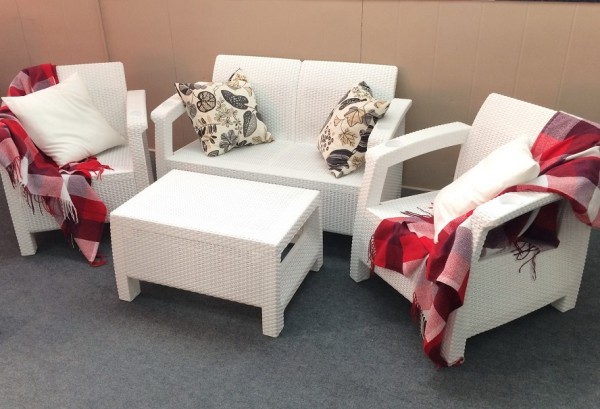 Комплект Yalta Terrace Set белый купить в Великих Луках