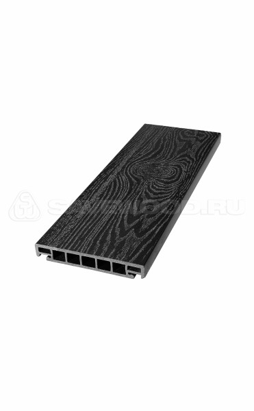 Террасная доска из ДПК SW Salix (S) (T) черный купить в Великих Луках