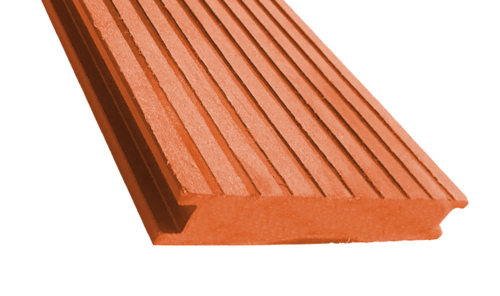 Террасная доска из ДПК ECODECKING Premium Терракот купить в Великих Луках