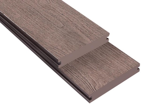 Террасная доска ДПК Outdoor 3D полнотелая NEVADA/CALIFORNIA BROWN коричневая микс купить в Великих Луках