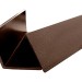 Уголок ДПК для сайдинга 70x70x3000мм Коричневый купить в Великих Луках
