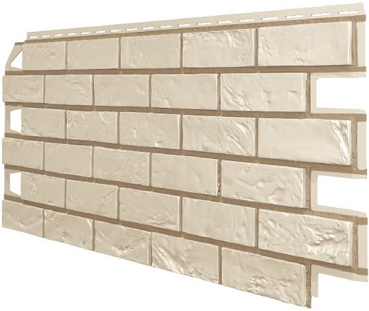 Фасадная панель VOX Vilo Brick Слоновая кость купить в Великих Луках