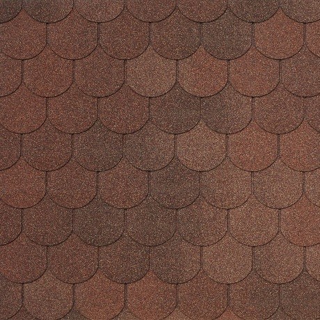 Гибкая черепица Tegola ASSISI terracotta 420 купить в Великих Луках