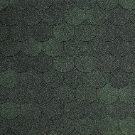 Гибкая черепица Tegola ASSISI verde 473 купить в Великих Луках