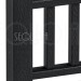 Комплект крышка/юбка для столба SEQUOIA BLACK купить в Великих Луках