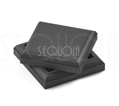 Комплект крышка/юбка для столба SEQUOIA GRAY купить в Великих Луках