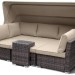 Диван-Трансформер AFINA плетеный из иск. ротанга AFM-320B Brown купить в Великих Луках