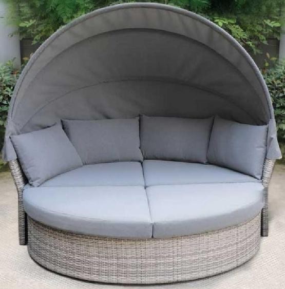 Диван-Трансформер AFINA плетеный из иск. ротанга AFM-325G Grey купить в Великих Луках