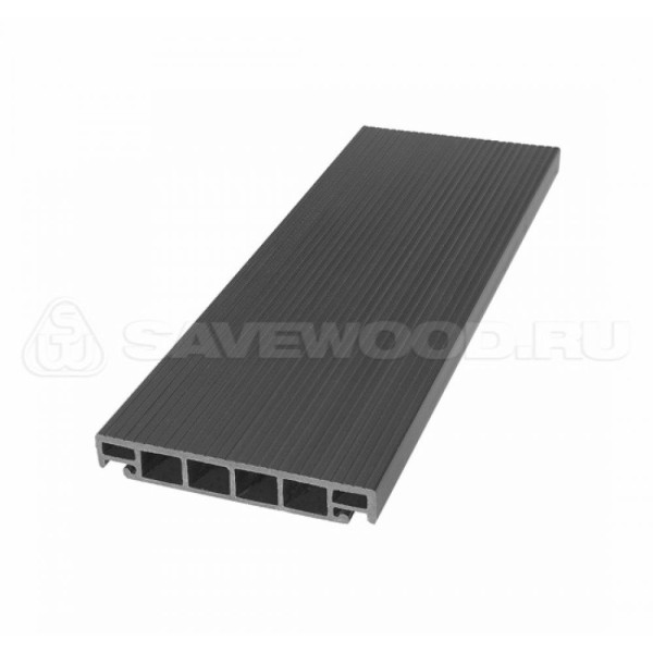 Террасная доска из ДПК SW-Salix «SaveWood» графит купить в Великих Луках