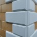 Угол Наружный к Фасадным Термопанелям Доломит Дагестанский Камень 400 мм Белый купить в Великих Луках