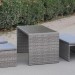 Диван-Трансформер AFINA плетеный из иск. ротанга S330G-W78 Grey купить в Великих Луках