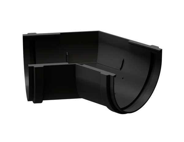 Угол желоба универсал 135˚ Docke Premium ПВХ - Карбон купить в Великих Луках