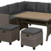 Комплект мебели AFINA плетеной из иск. ротанга AFM-307G-Grey купить в Великих Луках