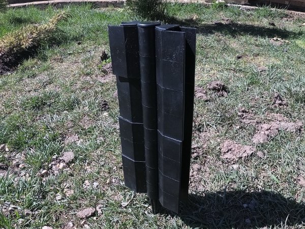 Угловой элемент поворотный, пластиковый от 60° до 300° для доски 300х30 мм из ДПК чёрный Holzhof купить в Великих Луках