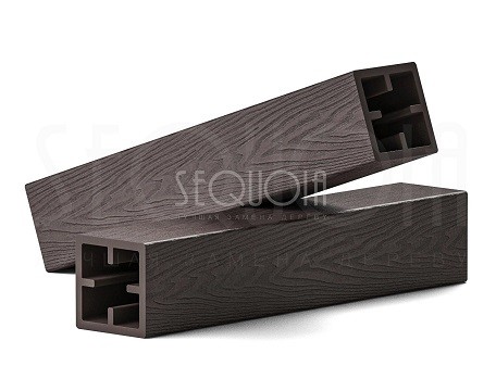 Столб SEQUOIA Evolution 3D WOOD BROWN купить в Великих Луках