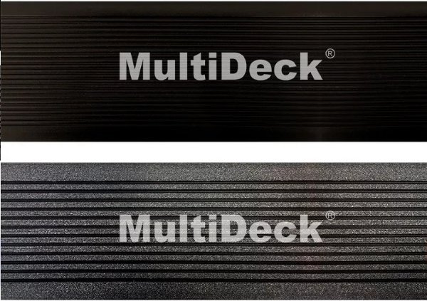 Террасная доска из ДПК MultiDeck  Черный бархат купить в Великих Луках