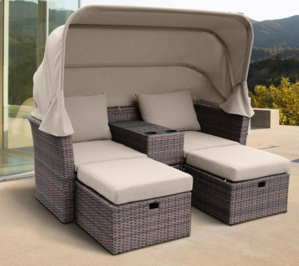 Комплект мебели AFINA плетеной из иск. ротанга AFM-330B Brown купить в Великих Луках