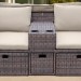 Комплект мебели AFINA плетеной из иск. ротанга AFM-330B Brown купить в Великих Луках