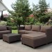 Комплект мебели AFINA плетеной из иск. ротанга YR821A Brown/Beige купить в Великих Луках