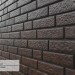 Фасадная панель Ю-Пласт Стоун Хаус Кирпич Коричневый купить в Великих Луках