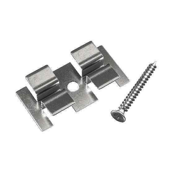 Клипса с саморезом, Grinder шовный монтаж 5 mm купить в Великих Луках