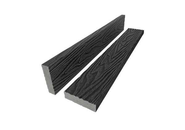 Брус лавочный 3D-тиснение 20х80 Графит купить в Великих Луках