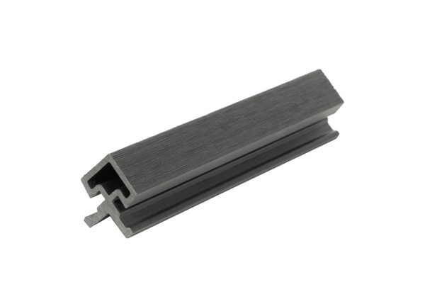Угол внешний для фасадной панели co-extrusion, grey dark купить в Великих Луках