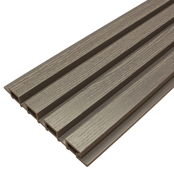 Фасадная доска из ДПК Faynag Wood Рейка Графит купить в Великих Луках