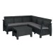 Угловой диван  Yalta Corner Set (столик в комплект не входит) купить в Великих Луках