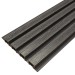Фасадная доска из ДПК Faynag Wood Рейка Мокрый Асфальт купить в Великих Луках