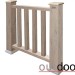 Ограждение из ДПК Outdoor Классик 3D STORM серый микс купить в Великих Луках