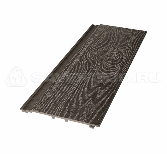 Сайдинг из дпк savewood sw-cedrus тангенциальный распил темно-коричневый купить в Великих Луках