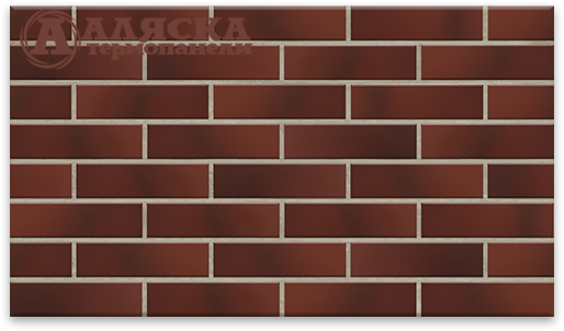 Фасадные Термопанели Аляска Cherry Glatt купить в Великих Луках