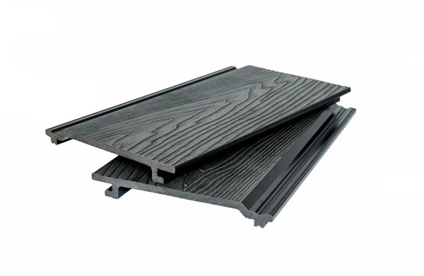 Фасадная доска 3D WOOD BRUSHING, чёрный купить в Великих Луках