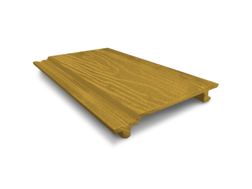 Фасадная панель  из ДПК ECODECKING Желтый купить в Великих Луках