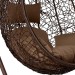 Кресло Подвесное из искусственного ротанга AFM-168A-L Brown купить в Великих Луках