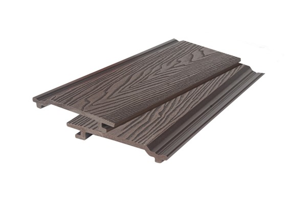 Фасадная доска 3D WOOD BRUSHING, тёмно-коричневый купить в Великих Луках