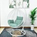 Кресло Подвесное из искусственного ротанга AFM-168A-XL White/Green купить в Великих Луках