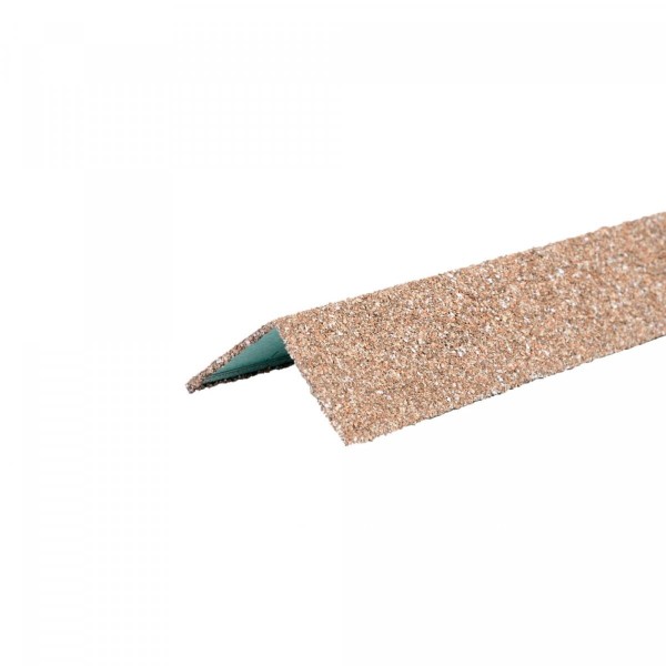 Уголок металлический внешний ТЕХНОНИКОЛЬ HAUBERK, Коричнево-бежевый купить в Великих Луках