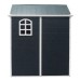 Сарай пластиковый Black Fox Modernist G 4,5м2 купить в Великих Луках