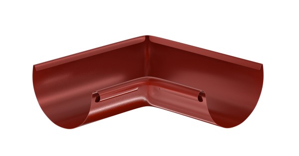 Водосток Aquasistem, система 150x100 - Угол желоба, внутренний 90° RR 29 Бургундский купить в Великих Луках
