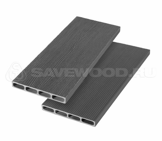 Грядочная доска ДПК 3D Savewood SW Rubus (R) графит купить в Великих Луках