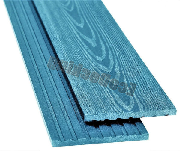 Заборная доска   из ДПК ECODECKING Лазурь купить в Великих Луках