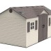 Сарай пластиковый LifeTime 15x8 DD купить в Великих Луках