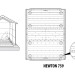 Сарай пластиковый Newton 759 купить в Великих Луках