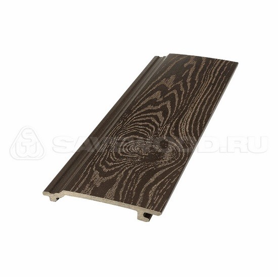 Сайдинг из дпк savewood sw-sorbus тангенциальный распил темно-коричневый купить в Великих Луках