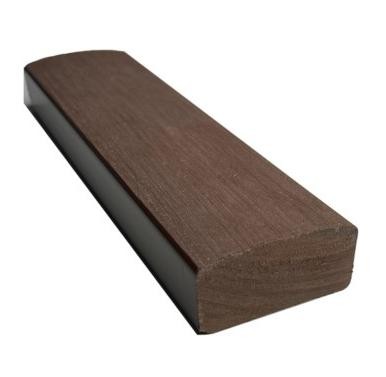Лавочный брус Ecodecking Некст полнотелый брашированный 70х35 шоколад купить в Великих Луках