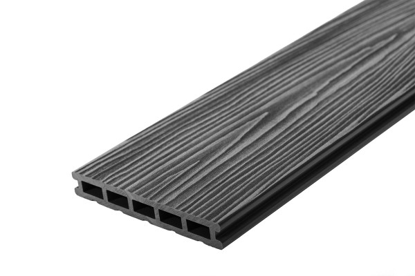 Террасная доска из ДПК RusDecking Unodeck Mogano - Графит купить в Великих Луках